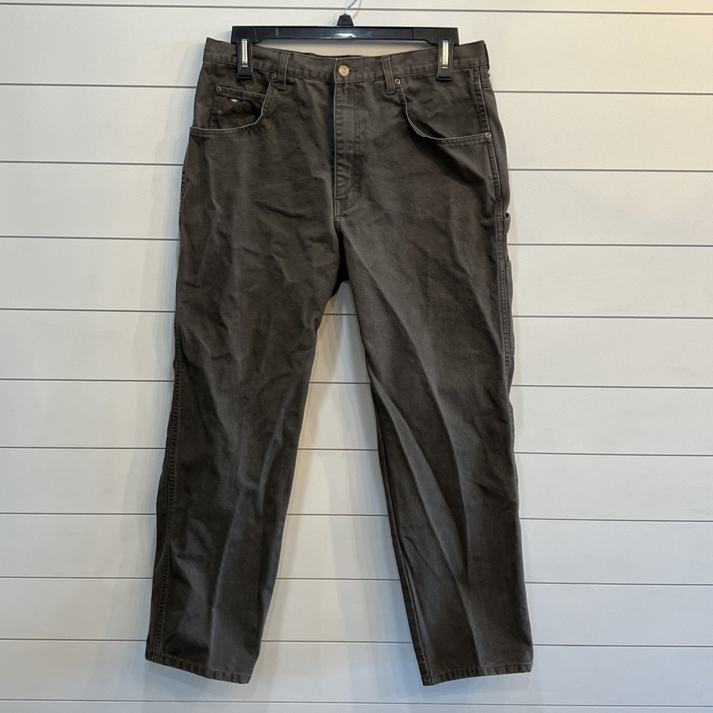 Vintage Y2K Walls  Carpenter Workwear Pants Size 36x32. Actual (34x30) Brown